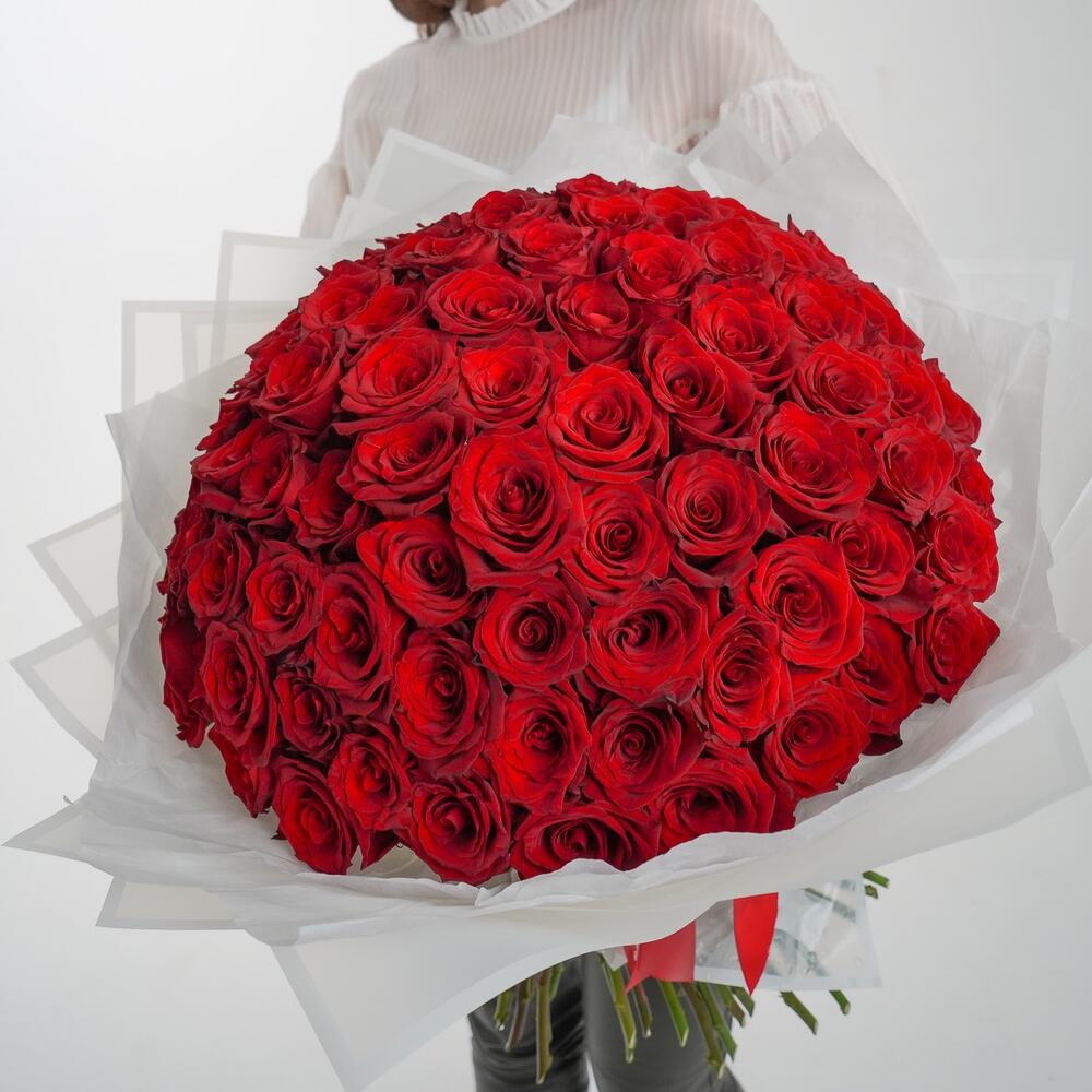 101 PREMIUM RED ROSE